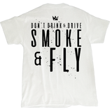 Smoke & Fly Tee - White