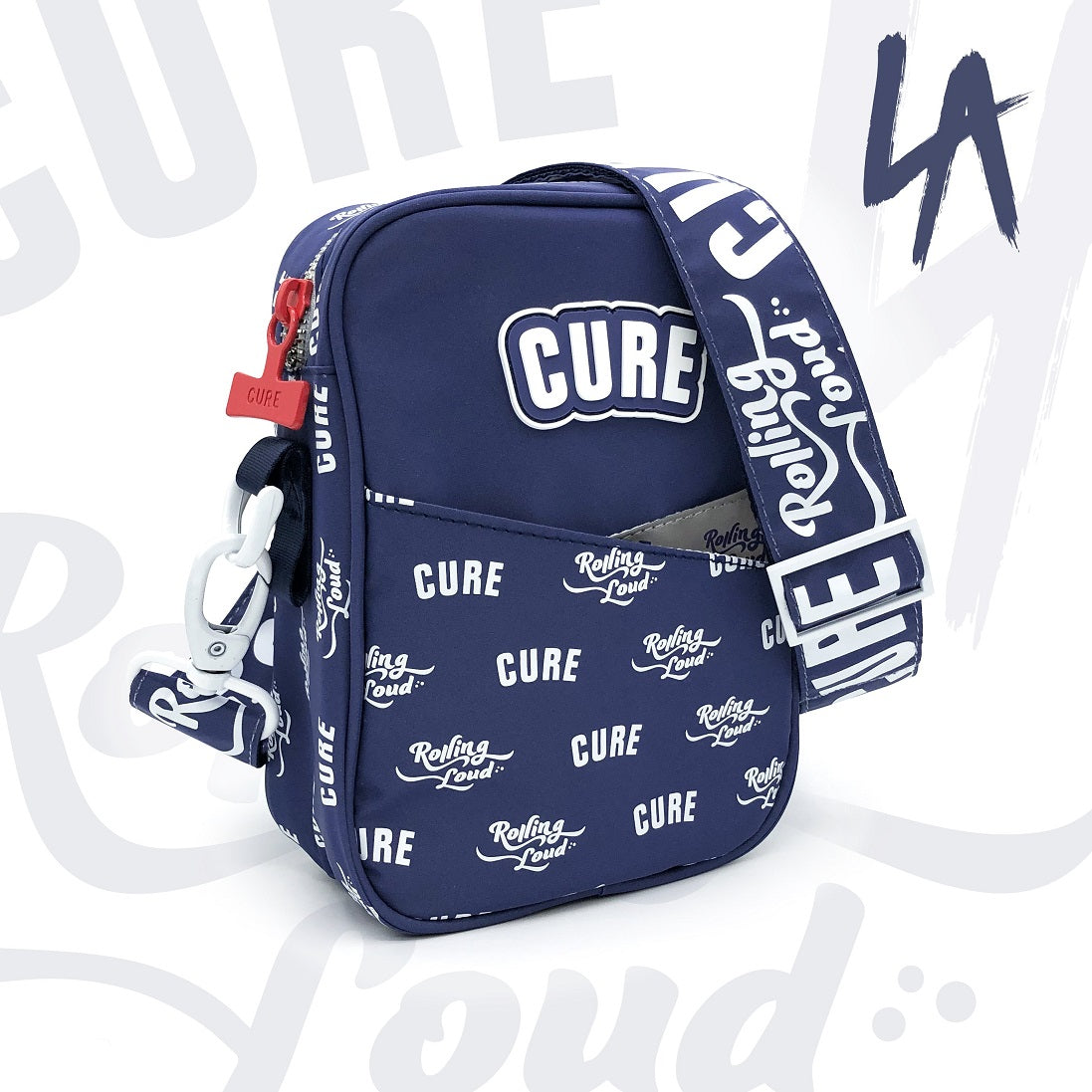 Cannabis Mini Messenger Bag CURE Rolling Loud LA
