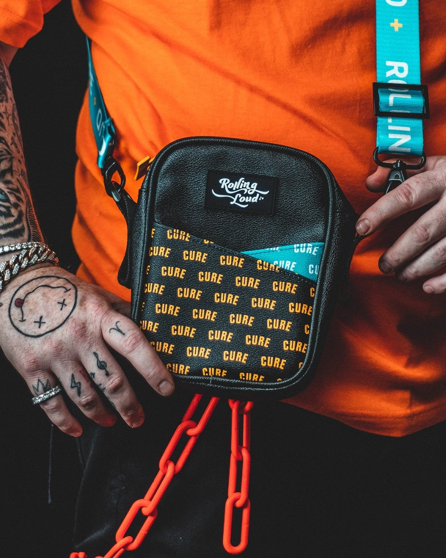 Cannabis Mini Messenger Bag CURE Rolling Loud Miami