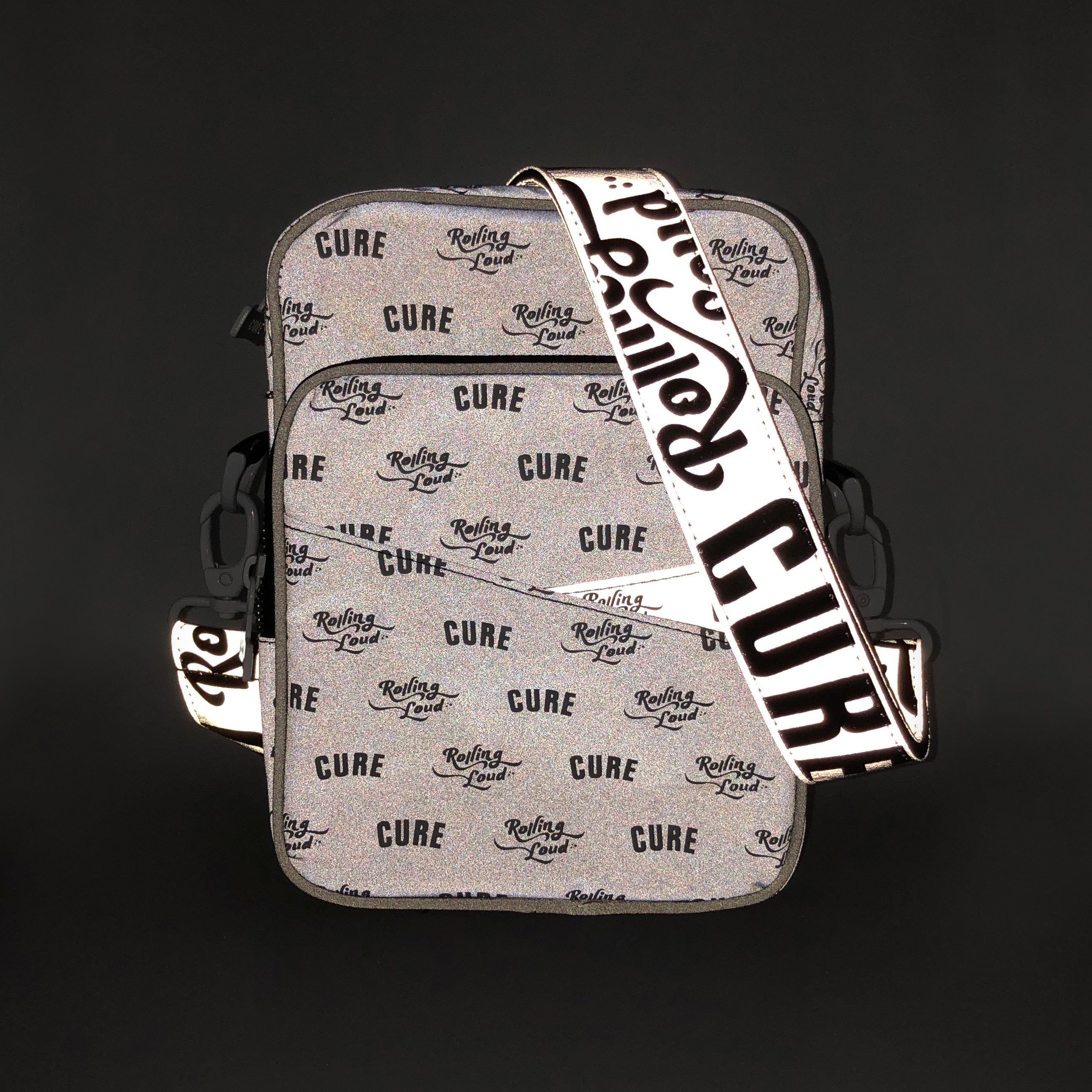 CURE x ROLLING LOUD 3M Reflective Mini Messenger - Bay Area