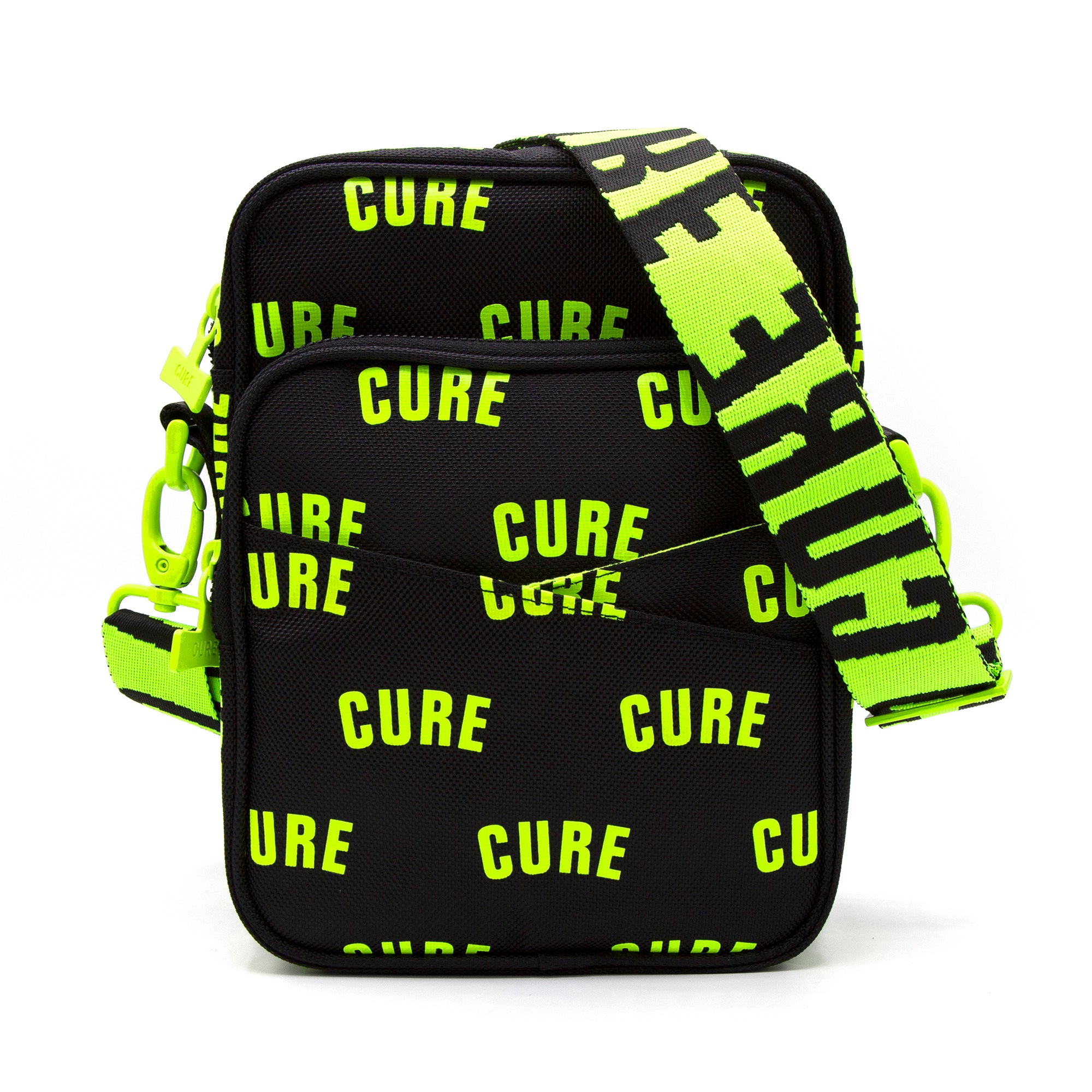 Black Toxic Arc Mini Messenger Bag