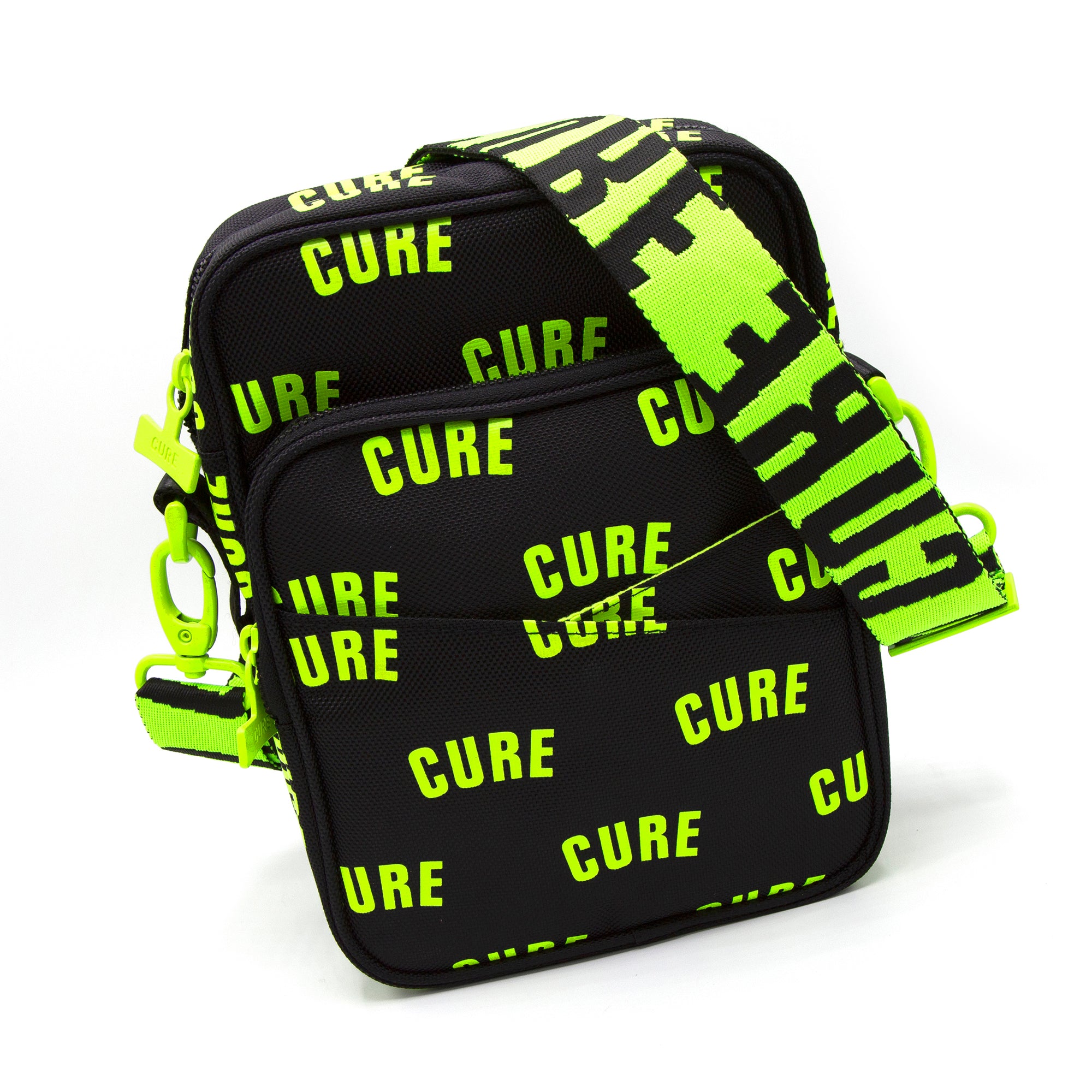 Black Toxic Arc Mini Messenger Bag