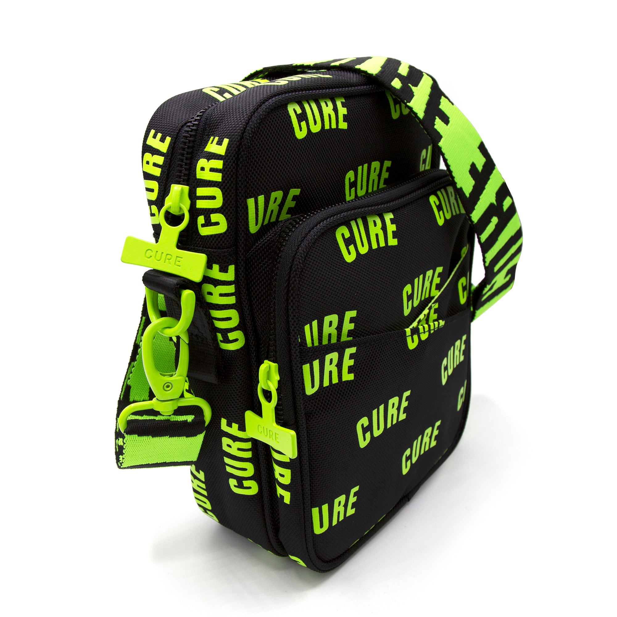 Black Toxic Arc Mini Messenger Bag