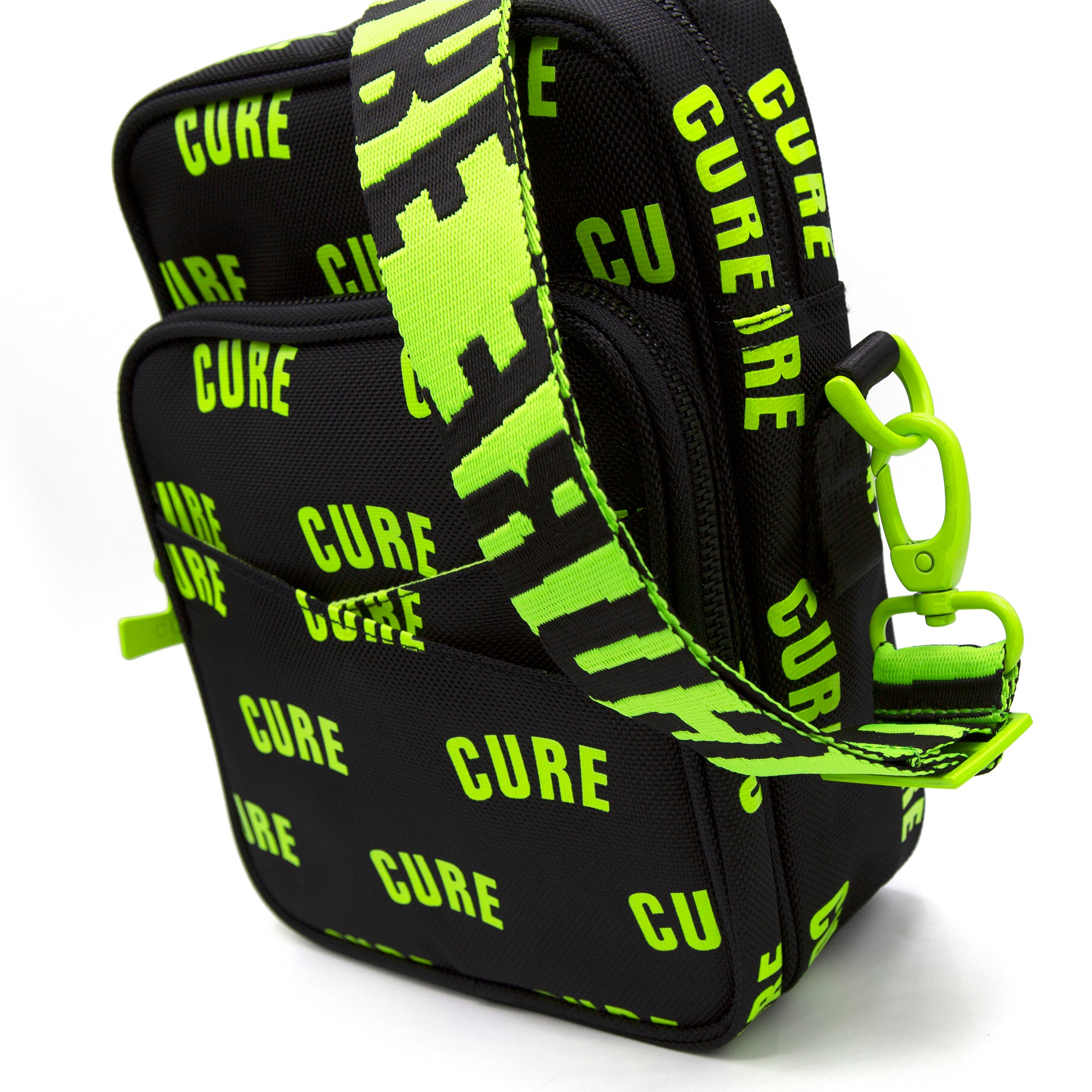 Black Toxic Arc Mini Messenger Bag